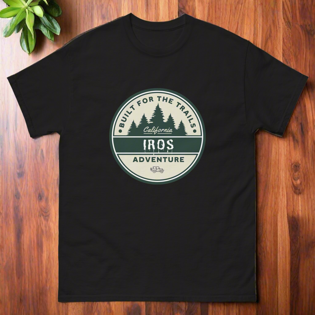 Built For The Trails Badge Unisex classic tee