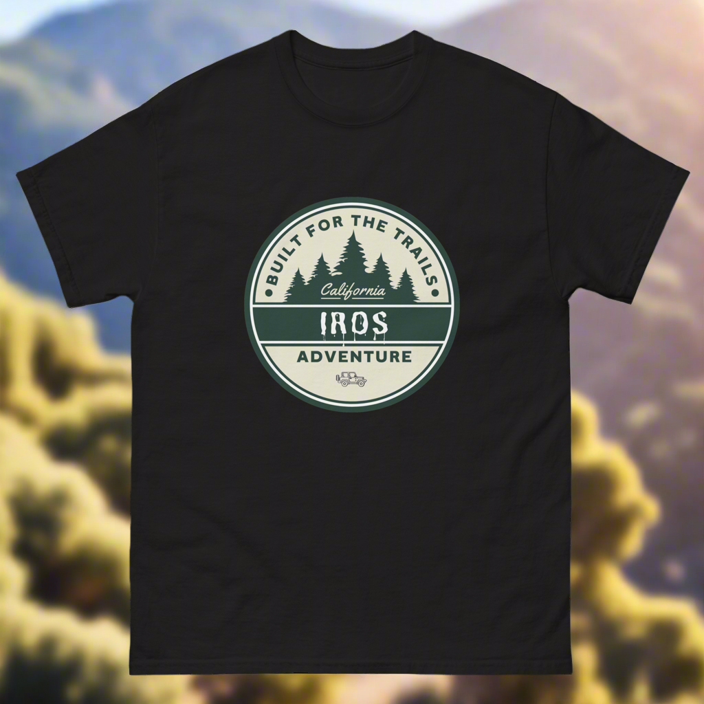 Built For The Trails Badge Unisex classic tee