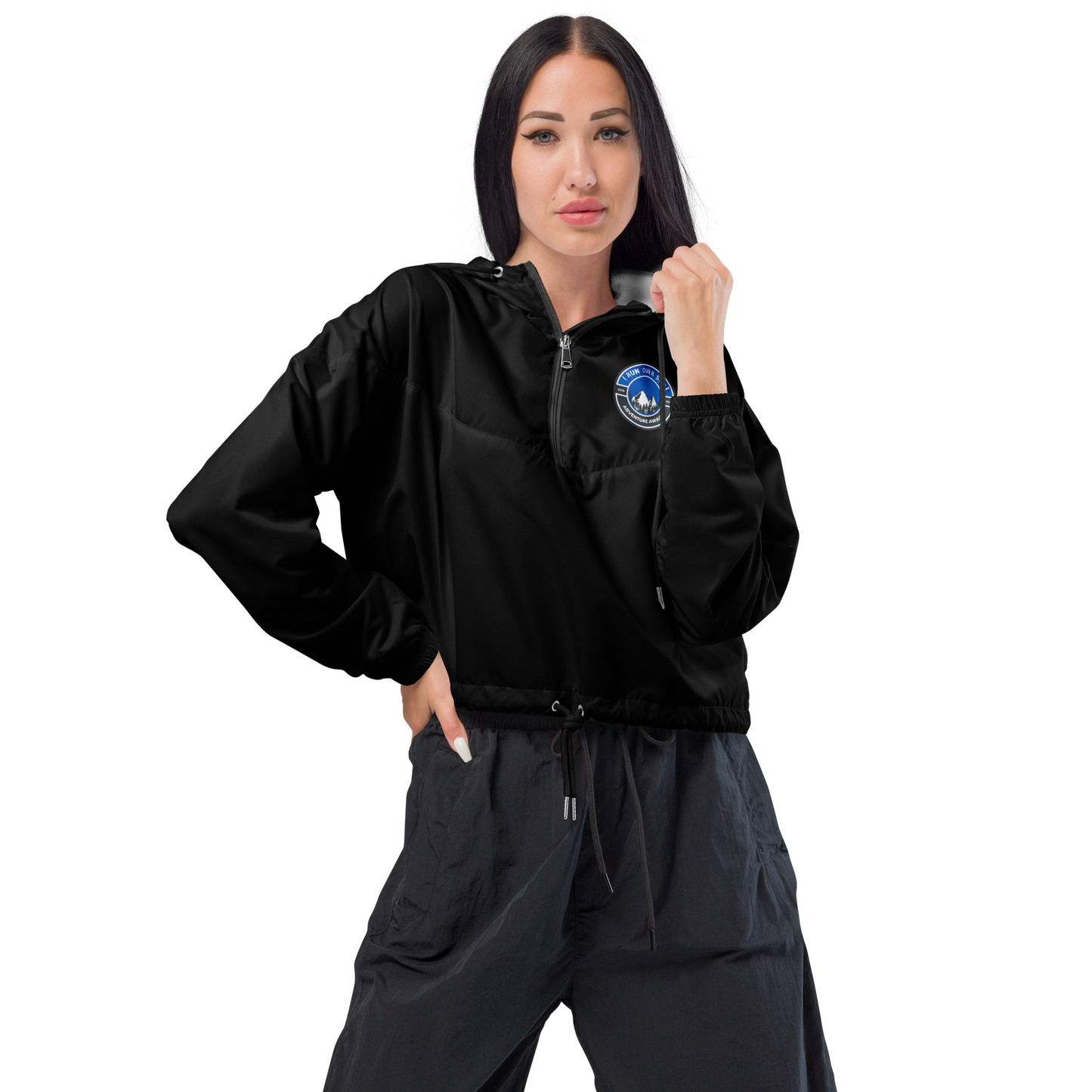 Women’s cropped windbreaker