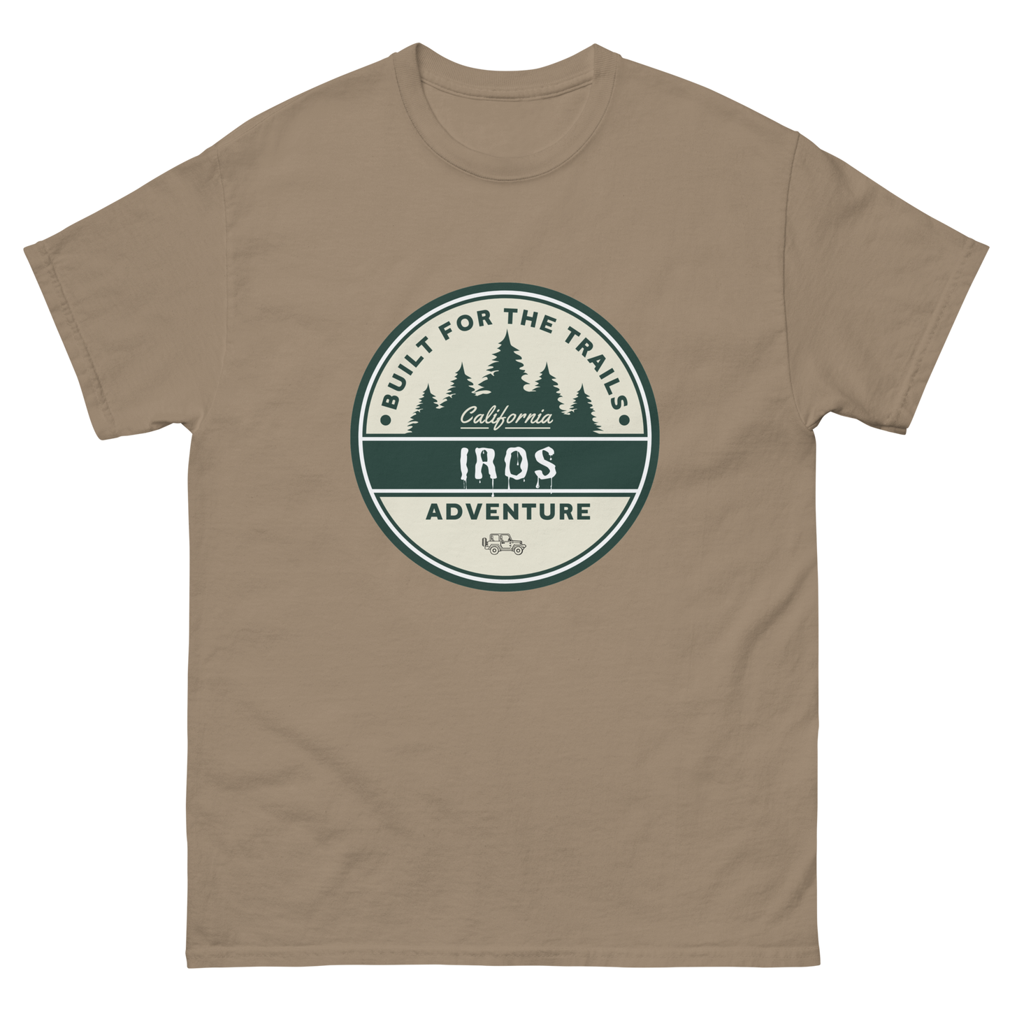 Built For The Trails Badge Unisex classic tee