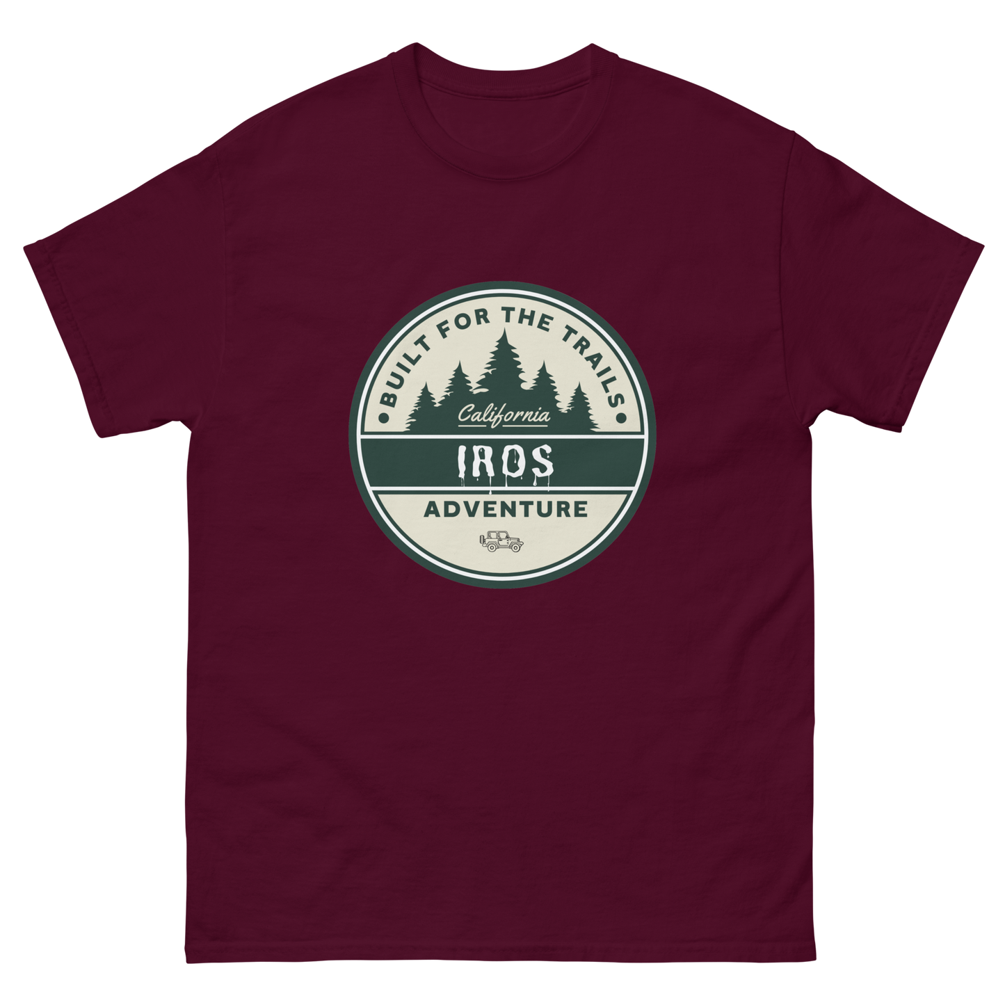 Built For The Trails Badge Unisex classic tee