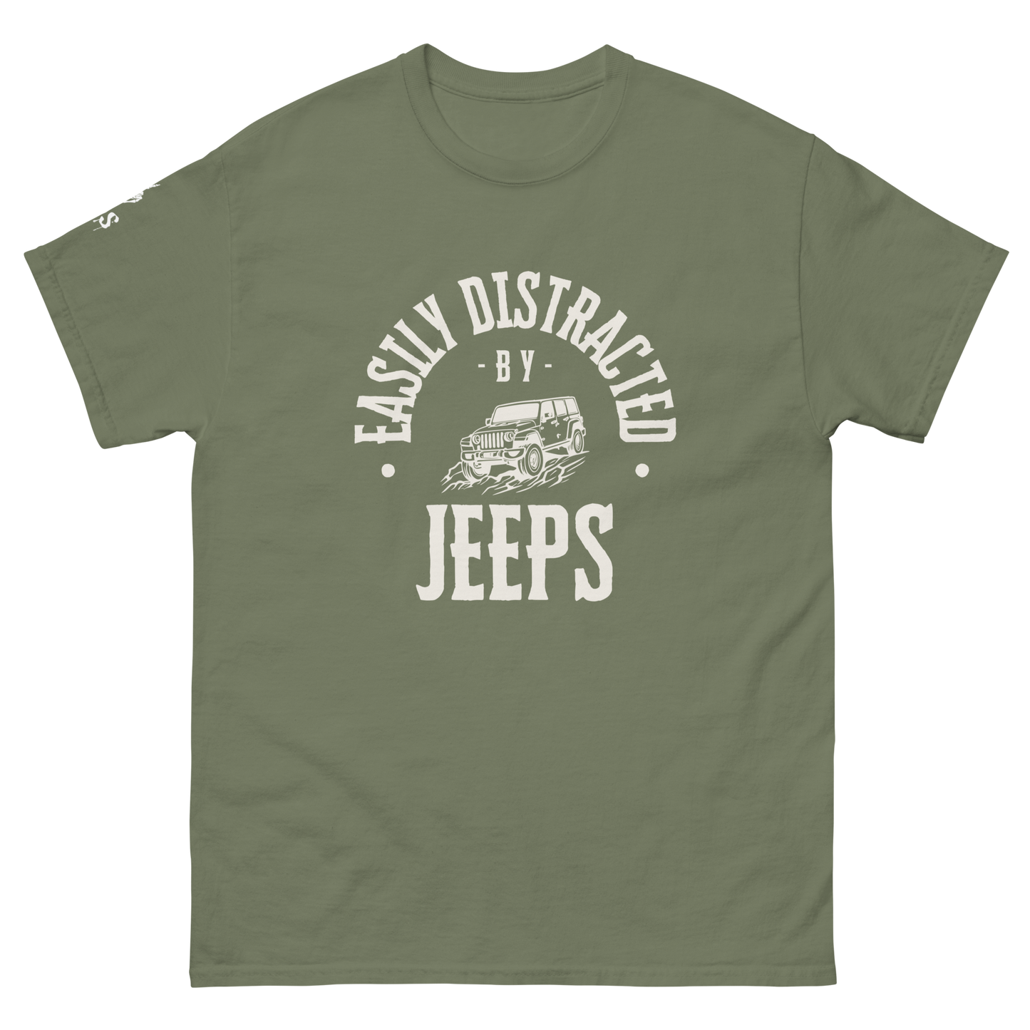 Distracted By Jeeps Unisex classic tee