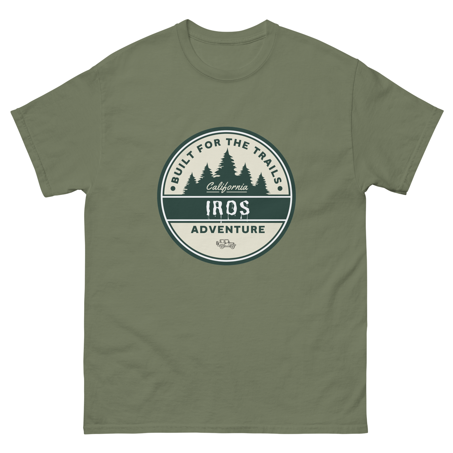 Built For The Trails Badge Unisex classic tee