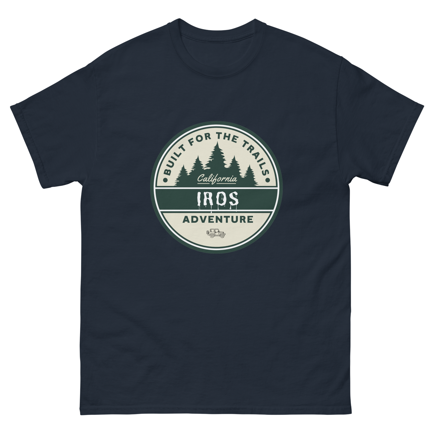 Built For The Trails Badge Unisex classic tee