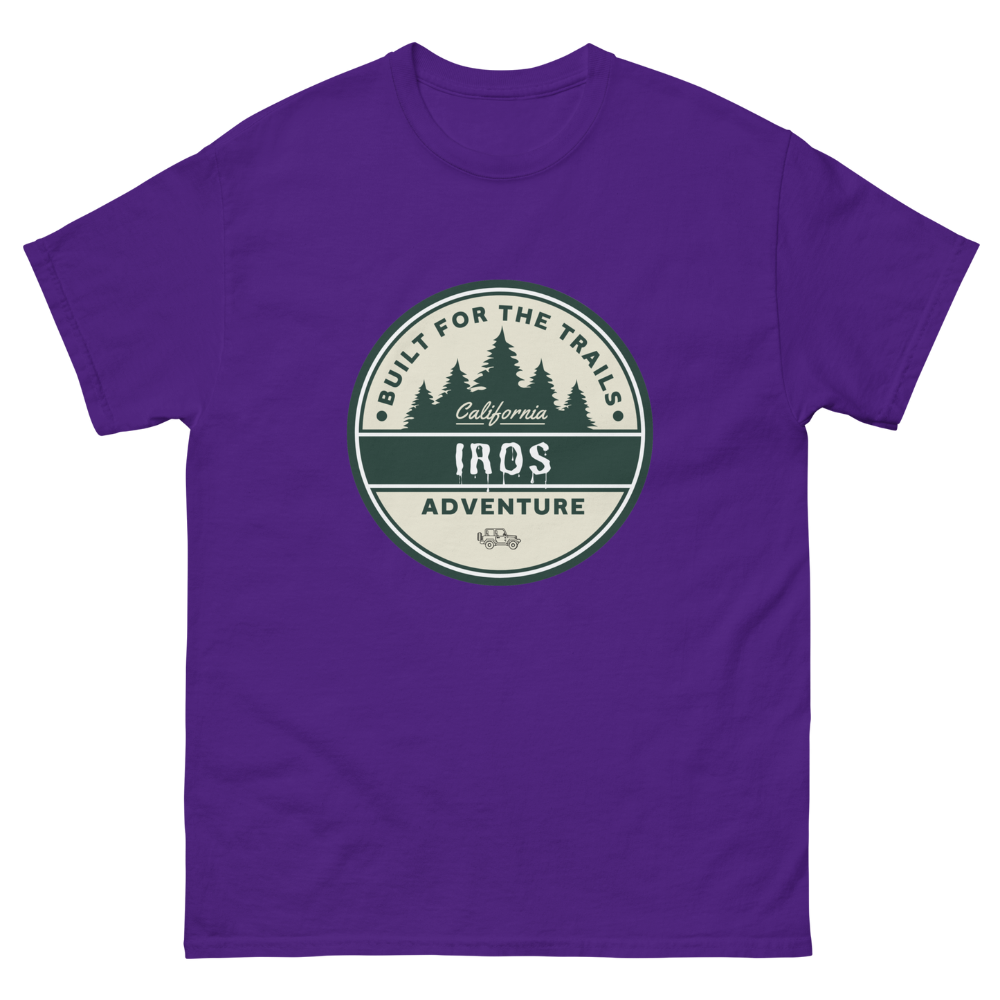 Built For The Trails Badge Unisex classic tee